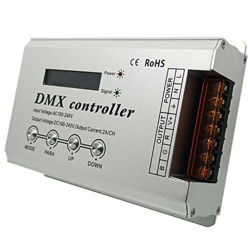 DMX300B DC100V~240V High Voltage DMX Controller With LCD Display - Discontinued and replaced by DMX300D
